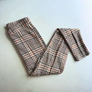 Plaid Free People Carnabt Pants Vintage Inspired (Size 2)
